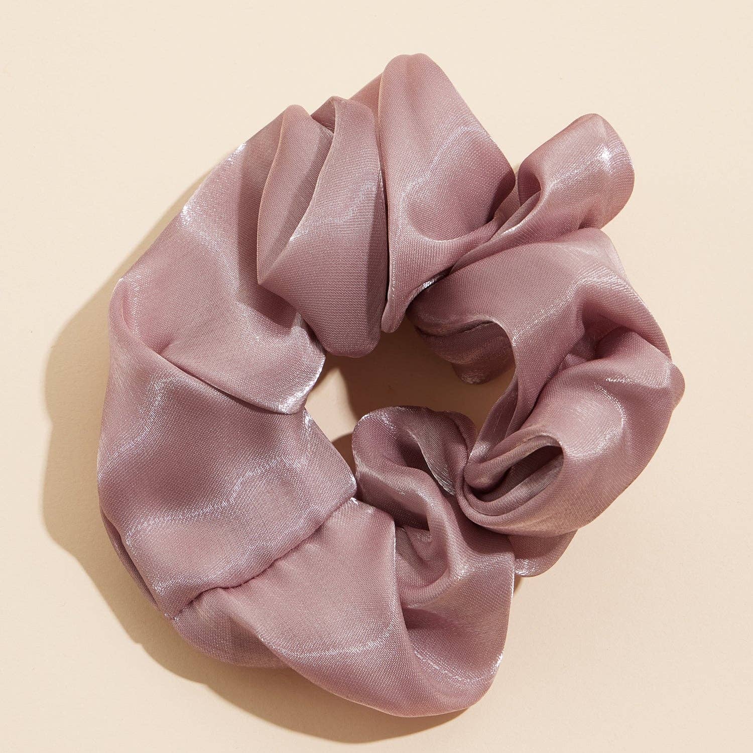 Shimmer Satin Scrunchie Collection