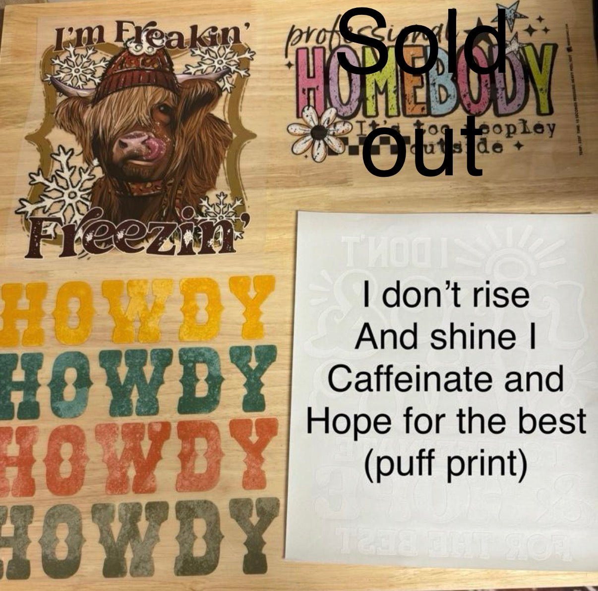 Full Color prints for any garment