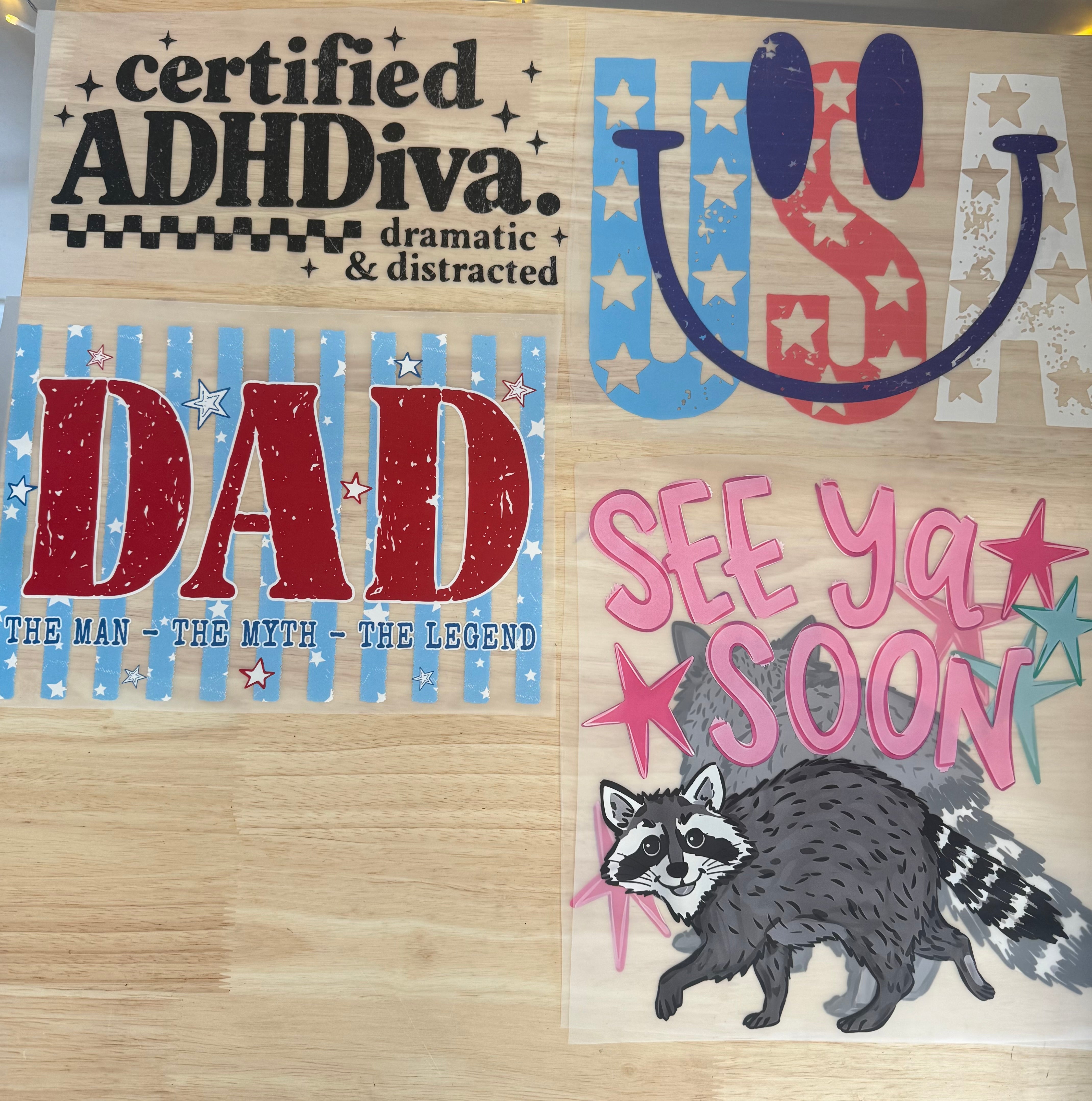 Full Color prints for any garment