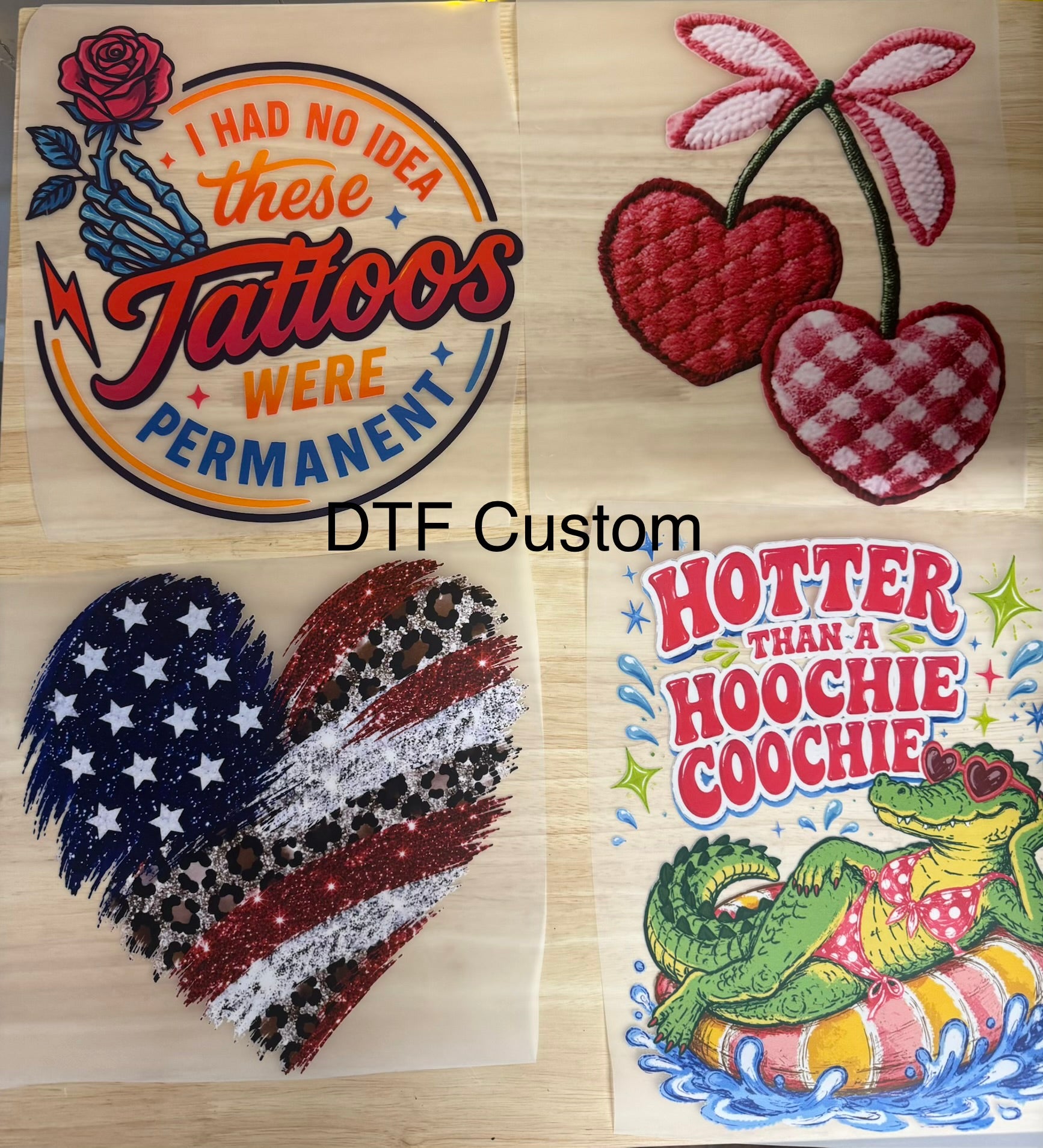 Full Color prints for any garment