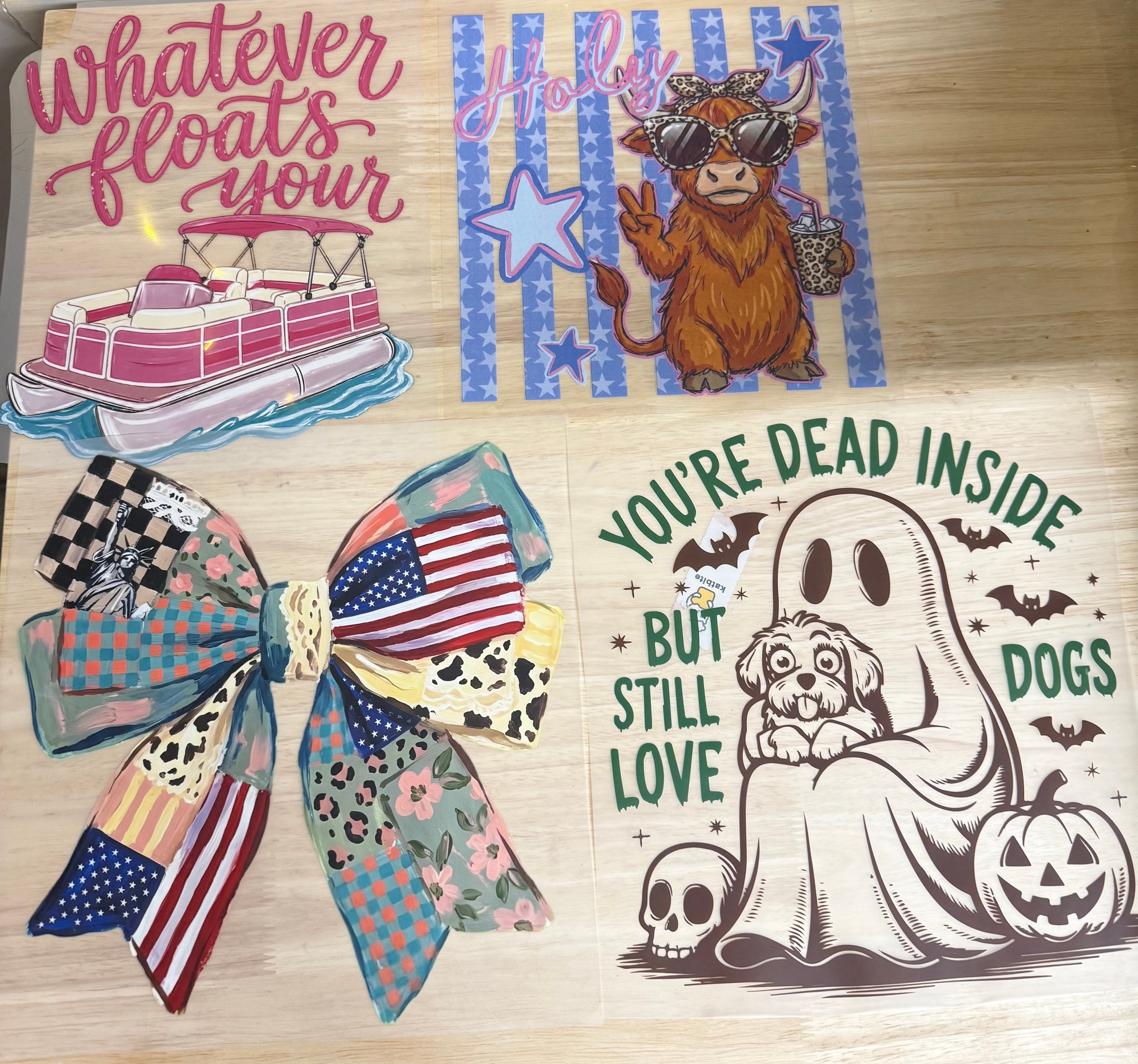 Full Color prints for any garment
