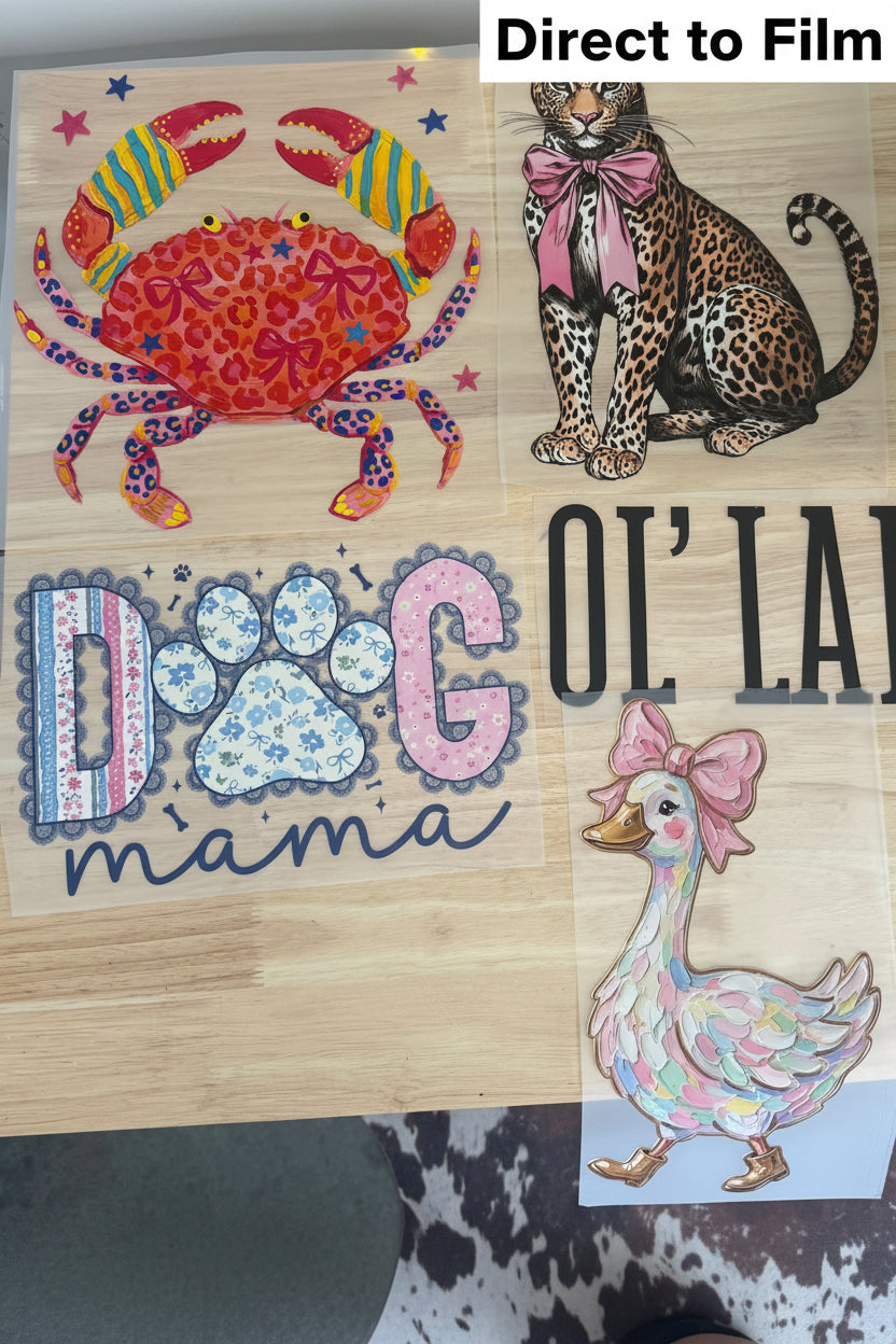 Full Color prints for any garment