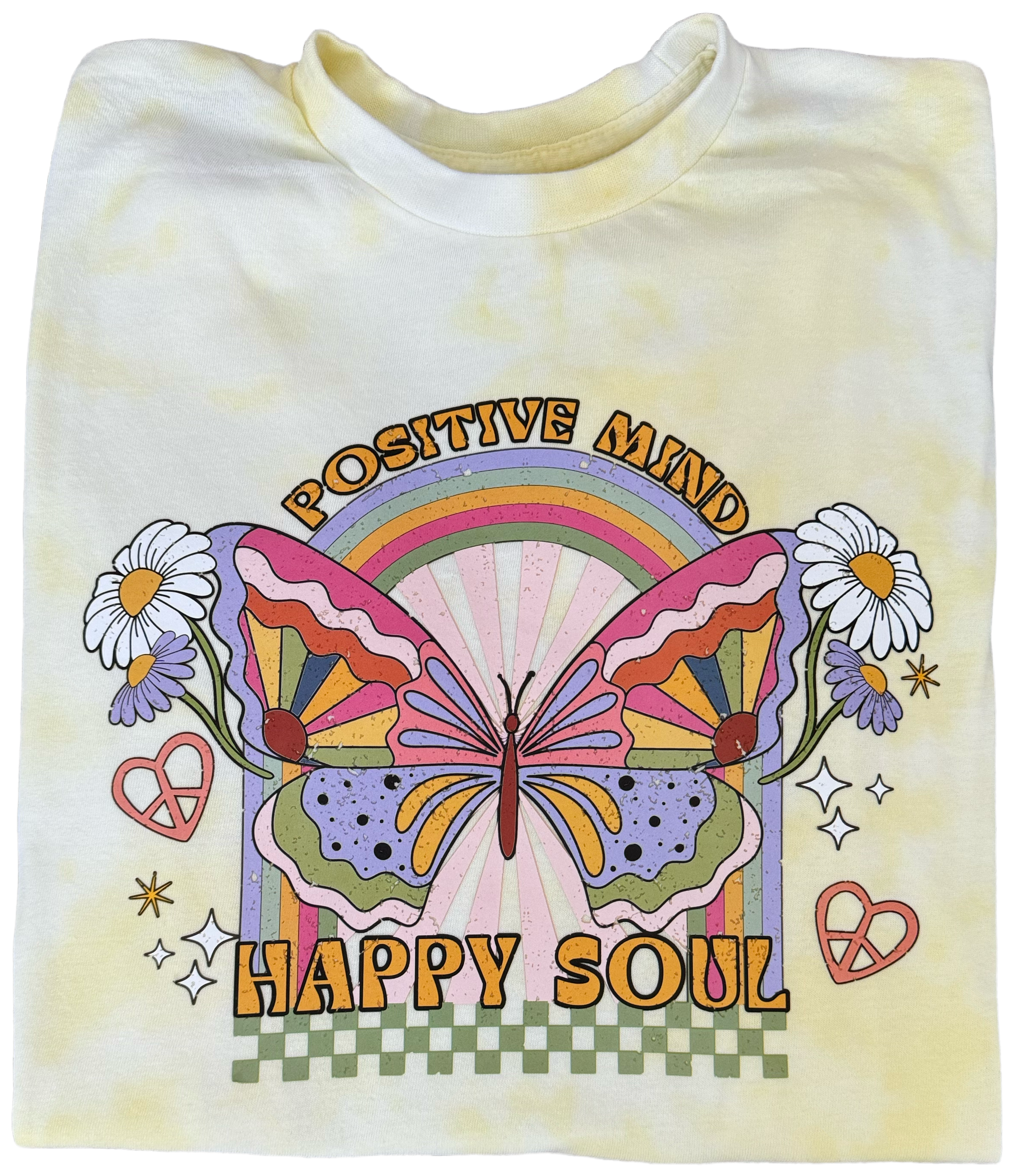 Positive Mind Happy Soul T Shirt