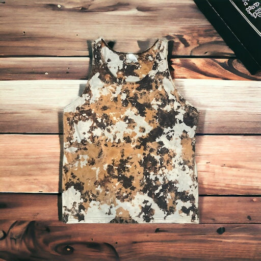 Cowhide Tank Top (no center print)