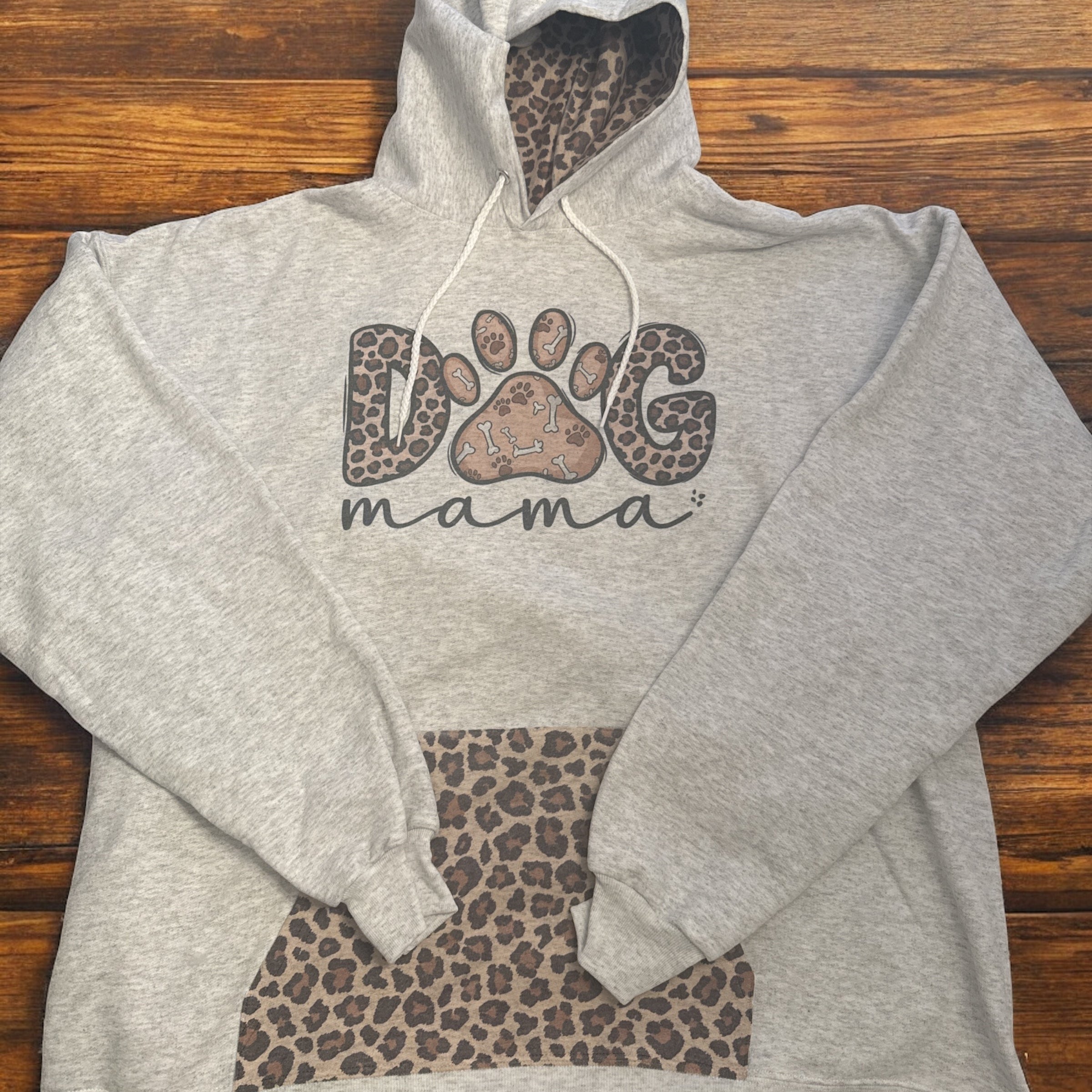 Dog Mama Hooded Sweatshirt