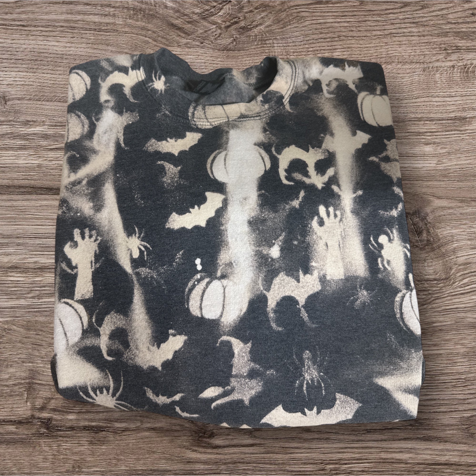 Creature Feature Halloween Stencil Sweatshirt