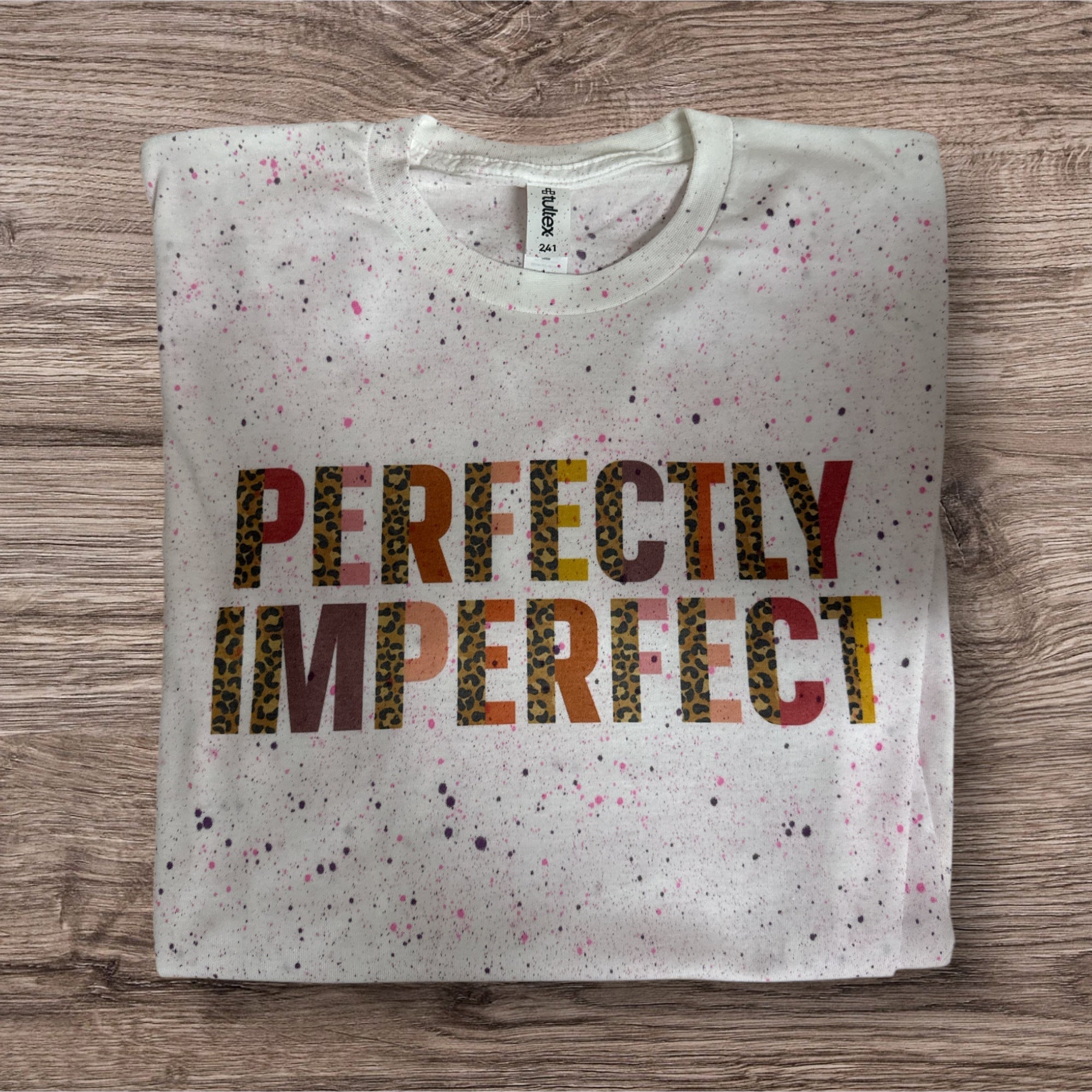 Perfectly Imperfect Paint Splatter Tee