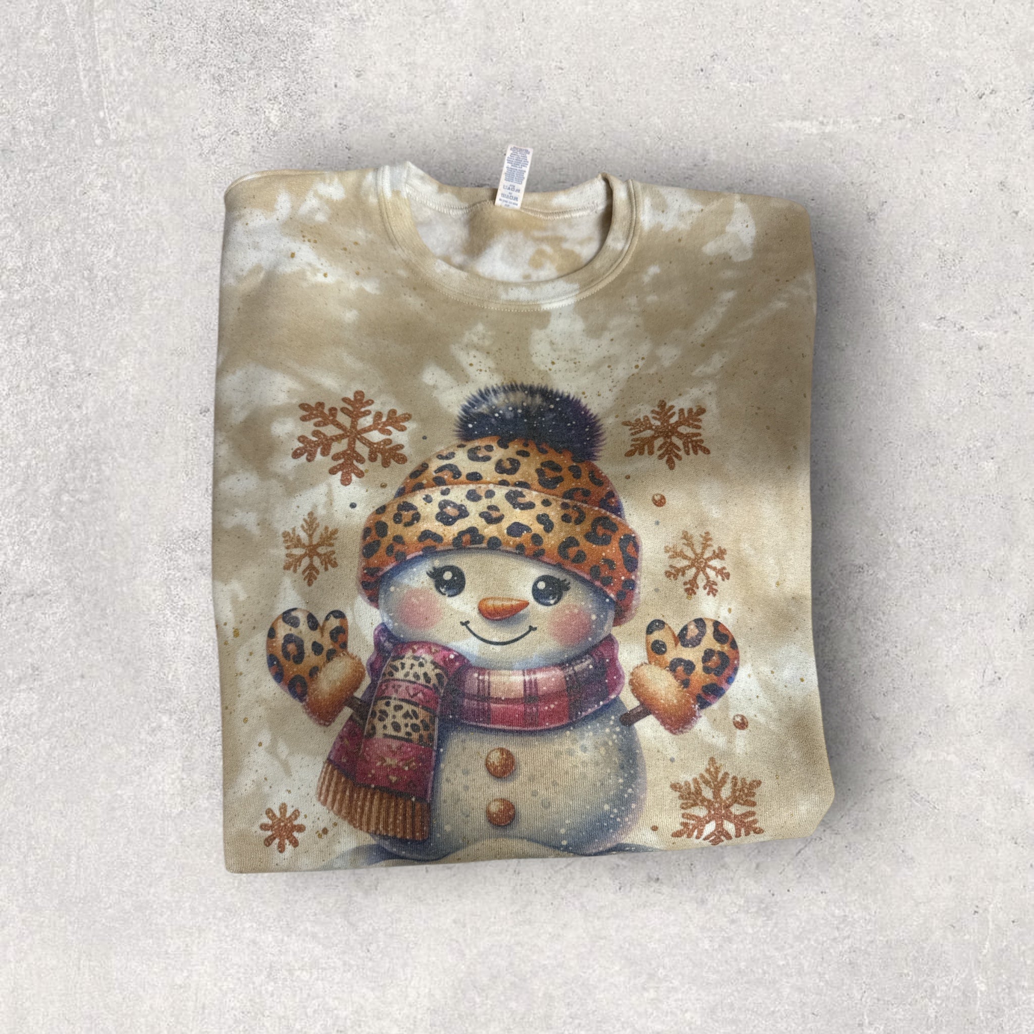 Golden Snowman Sweatshirt