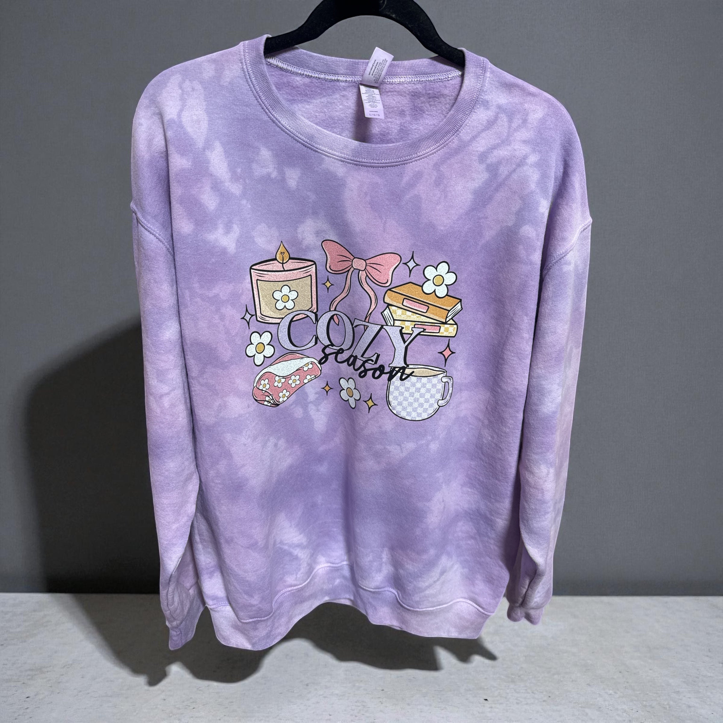 Cozy Season Tie Dye Sweatshirt