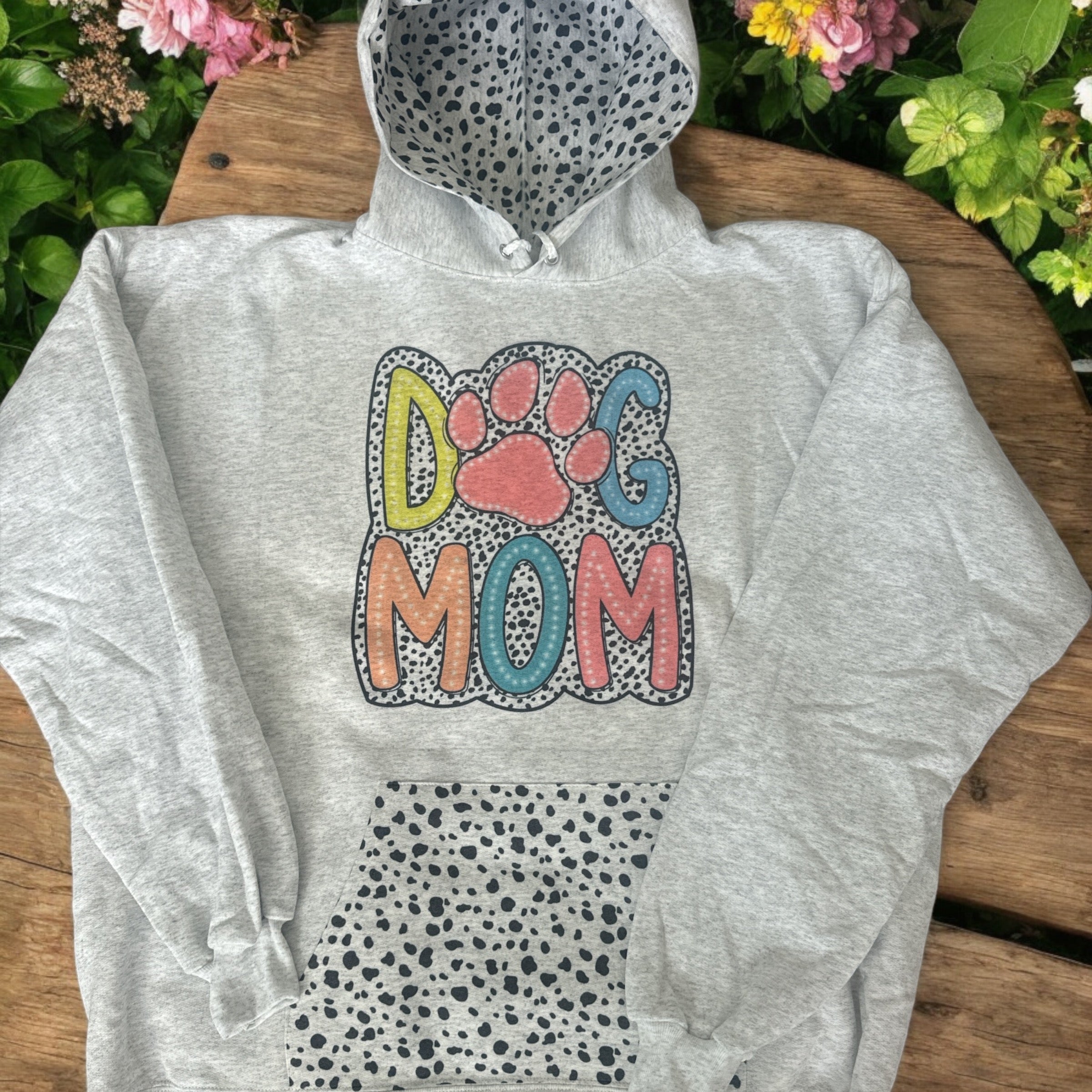 Dog/Cat Mom Hooded Sweatshirt