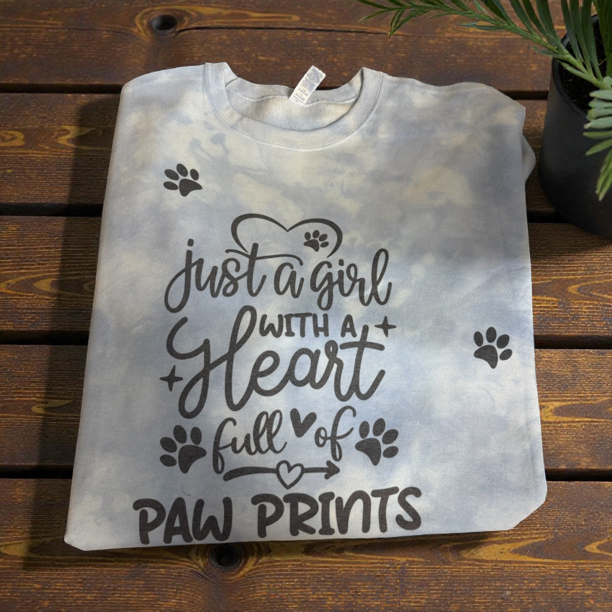 Heart Full of Paw Prints Sweatshirt