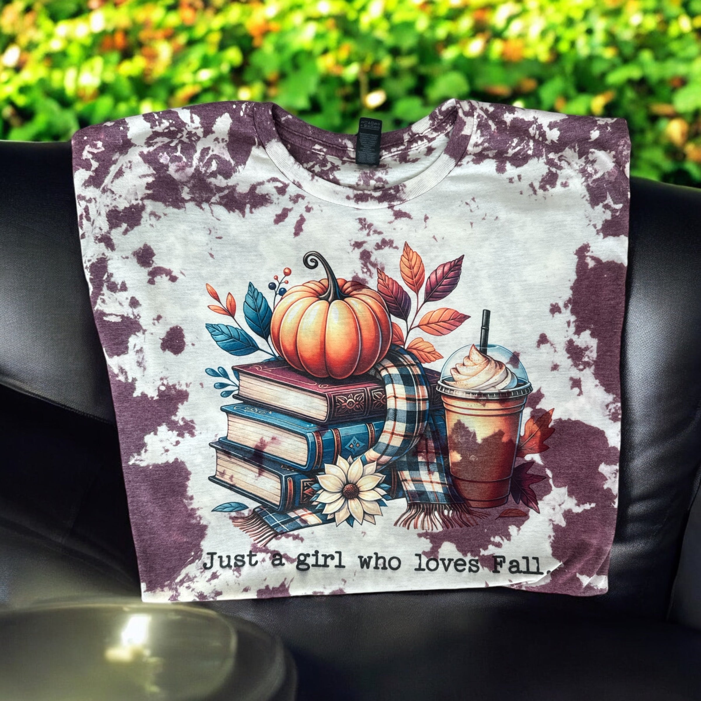 Just a Girl Who Loves Fall Sweatshirt/ Books
