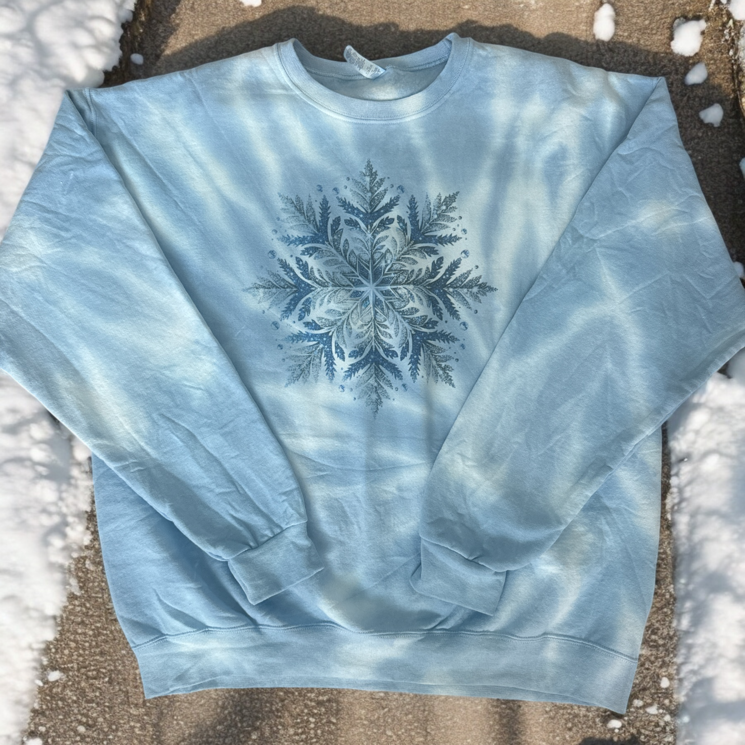 Jeweled Snowflake Sweatshirt