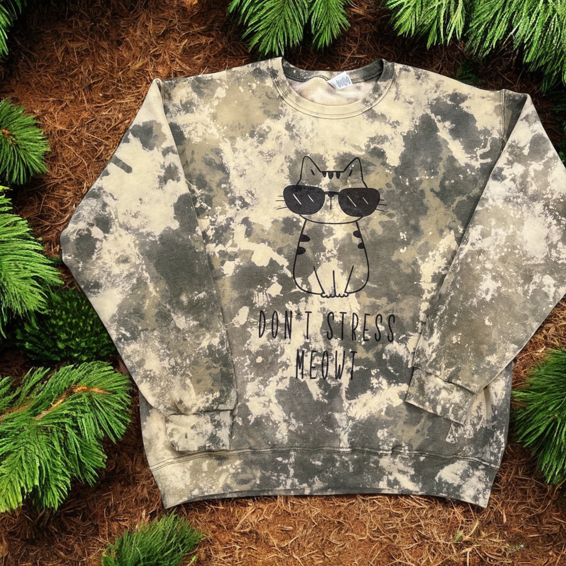 Don’t Stress Meowt Sweatshirt