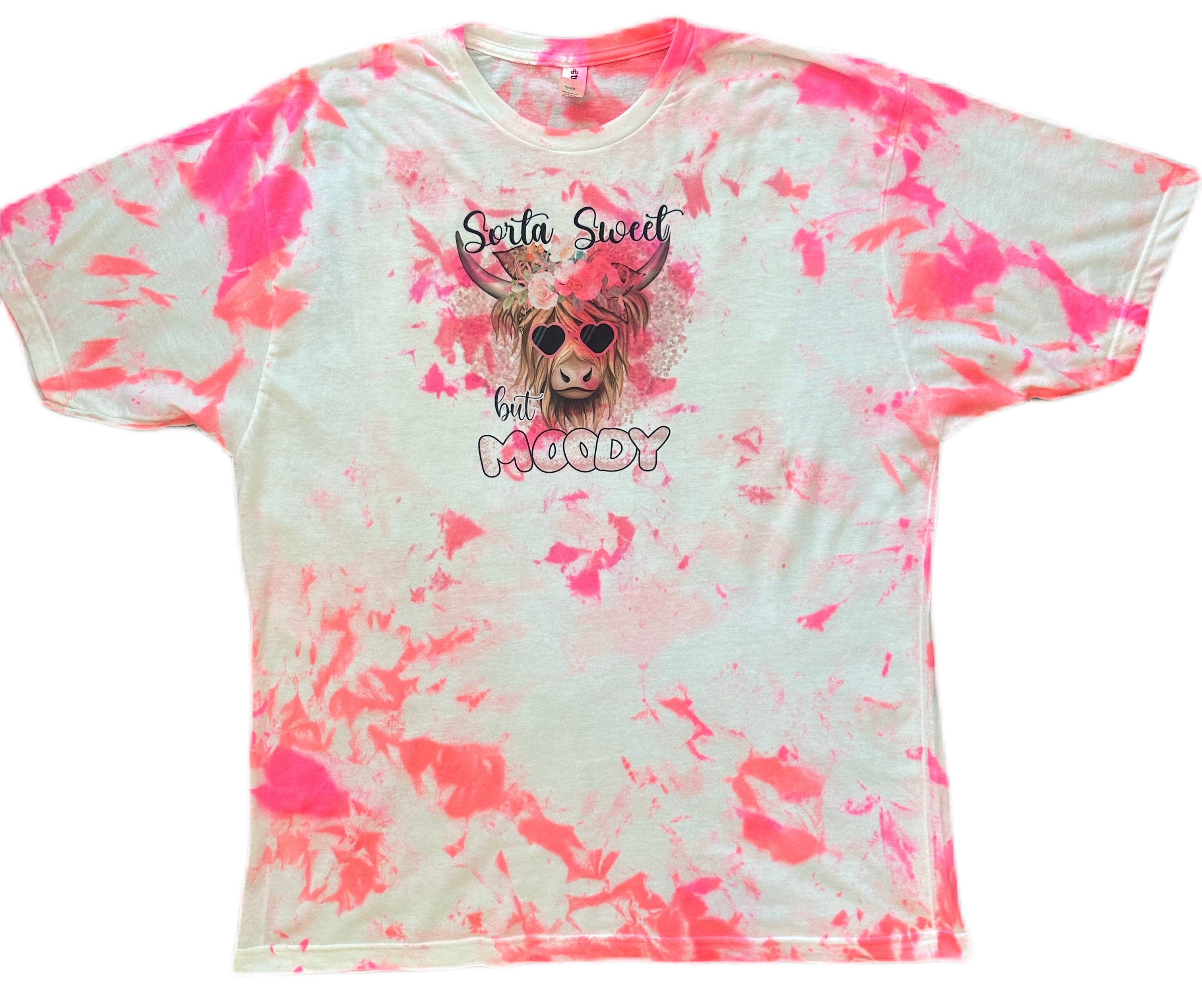 Sorta Sweet But Moody Tie Dye Tee