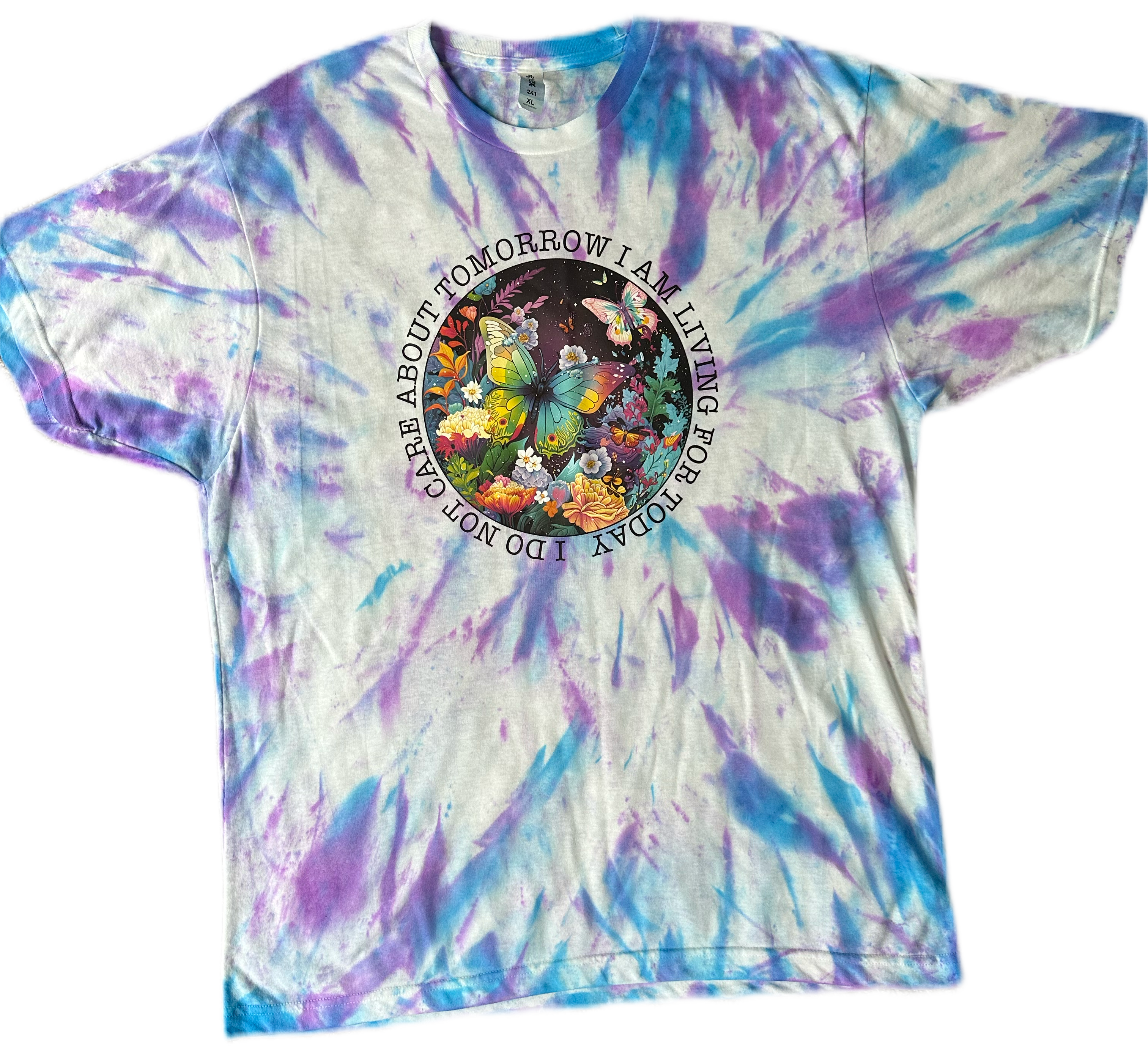 Living For Today Tie Dye Tee