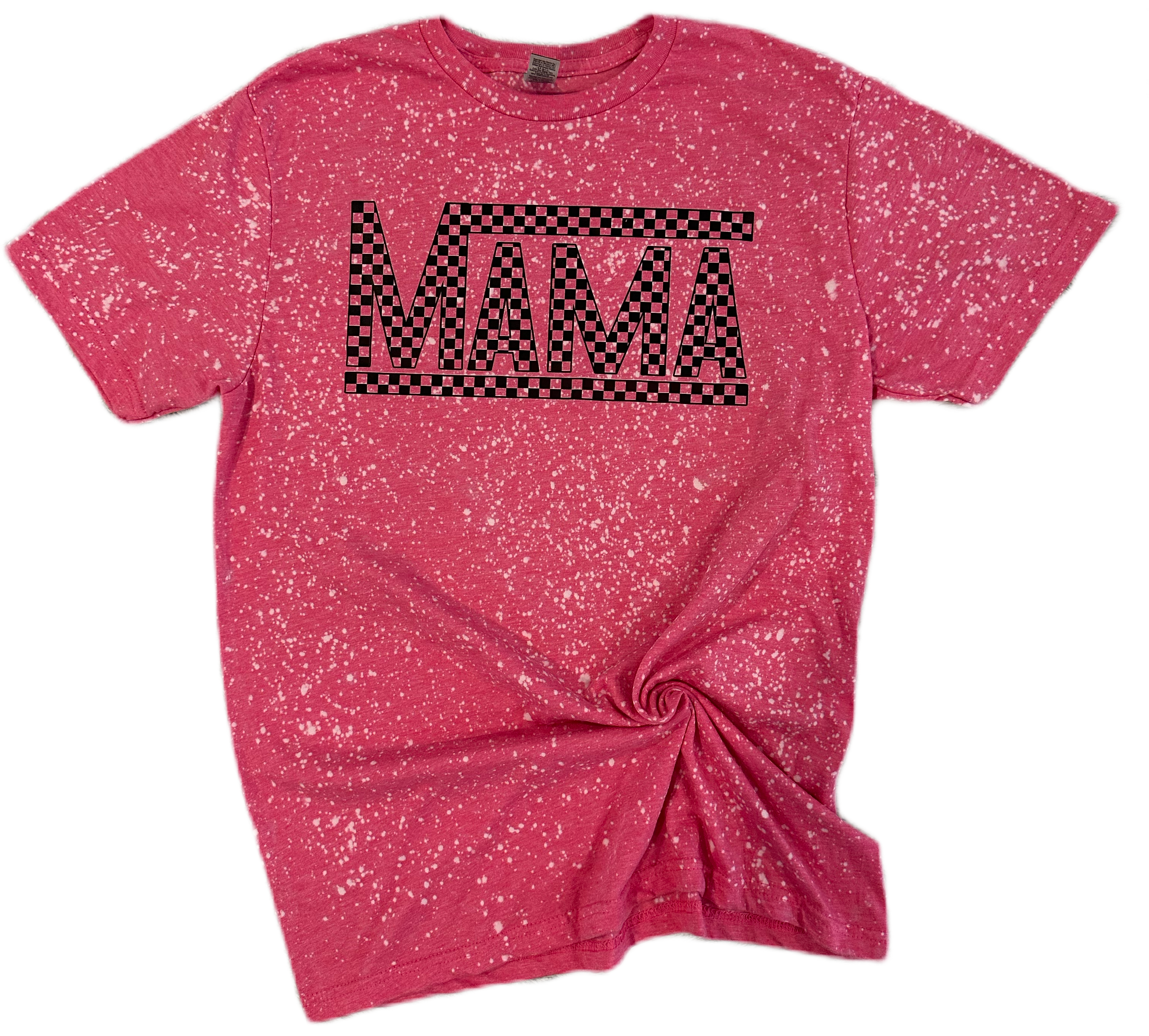 Mama Checkered Tee